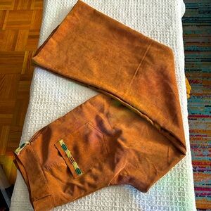 Corduroy wide leg trouser